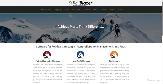 Security scan screenshot of https://trailblz.com