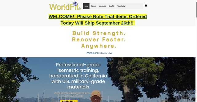 Security scan screenshot of https://www.worldfit.com/