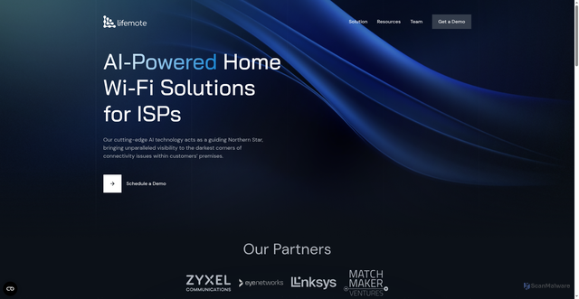Security scan screenshot of https://lifemote.com