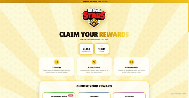 Security scan screenshot of https://brawlersmake.netlify.app/