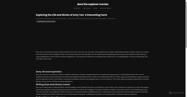 Security scan screenshot of https://cakrawaladailyspot-dp03tbwzeqah.edgeone.app/4-interesting-facts-about-amy-tan.html