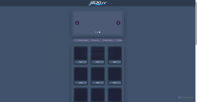 Security scan screenshot of https://megaball777apk.com/owq3mwnmy