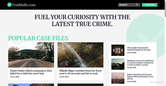 Security scan screenshot of https://truthfully.com