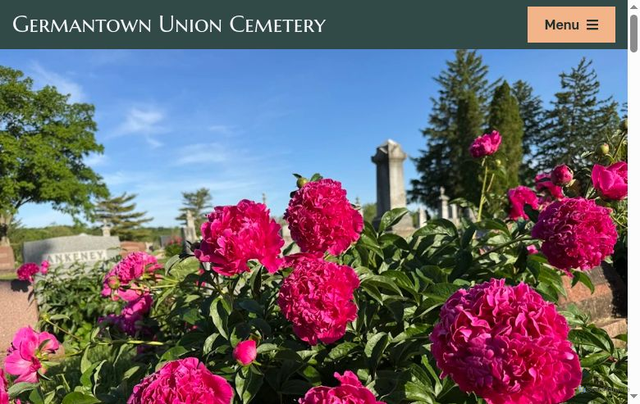 Security scan screenshot of https://germantowncemeteryoh.gov/