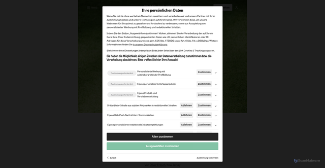 Security scan screenshot of https://www.zeit.de/sport/2026-06/antonio-ruediger-fussball-karriere-wm-nationalmannschaft-titel
