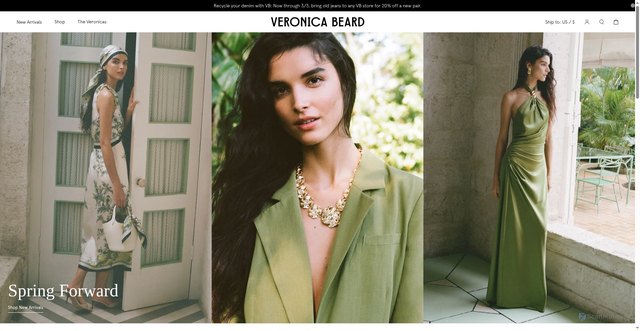 Security scan screenshot of https://veronicabeard.com