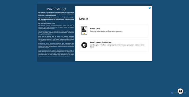 Security scan screenshot of https://signin.usastaffing.gov/Account/SignIn?ReturnUrl=%2Fissue%2Fwsfed%3Fwa%3Dwsignin1.0%26wtrealm%3Dhttps%253A%252F%252Fusastaffing.gov%252F%26wctx%3Drm%253D0%2526id%253Dpassive%2526ru%253D%25252f%26wct%3D2025-11-25T05%253A30%253A19Z