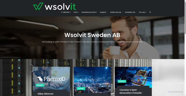 Security scan screenshot of https://dokumentpartner.se