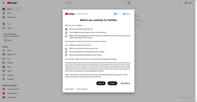 Security scan screenshot of https://eloinresidence.com/wp-admin/