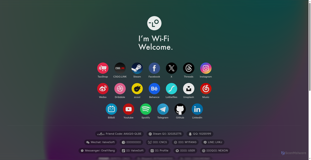 Security scan screenshot of https://wangyifang4-hiw949c86g.edgeone.app/