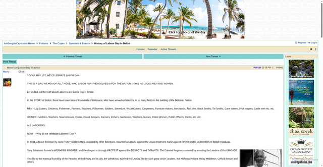 Security scan screenshot of ambergriscaye.com