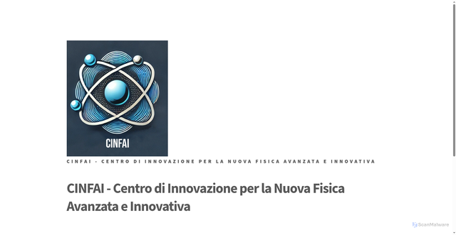 Security scan screenshot of http://www.cinfai.it/