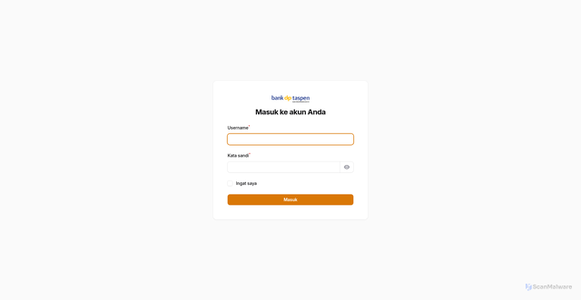 Security scan screenshot of http://superman.bankdptaspen.co.id/