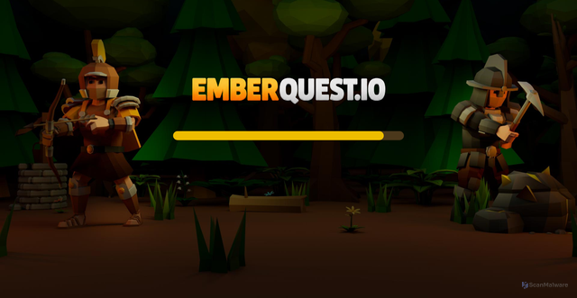 Security scan screenshot of emberquest.io