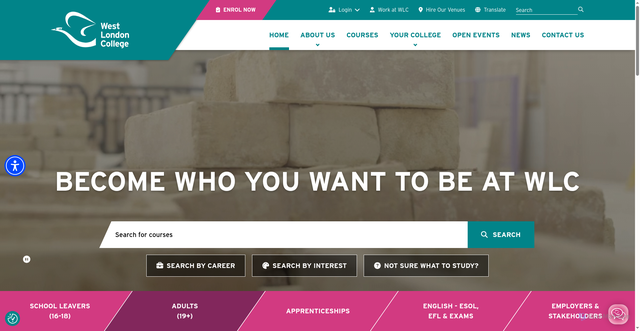 Security scan screenshot of https://www.wlc.ac.uk/