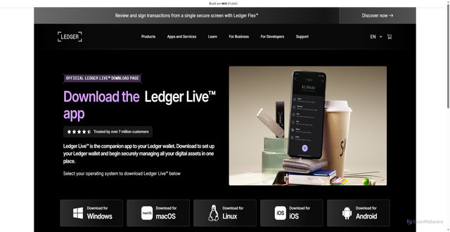 Security scan screenshot of https://getledgestart.wixstudio.com/en-start