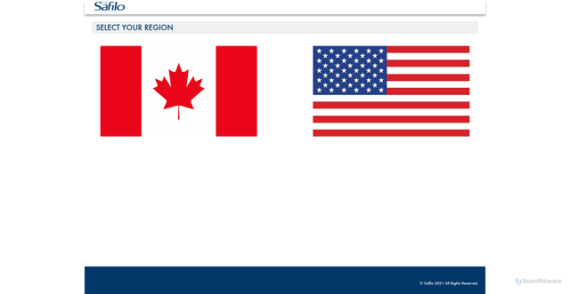 Security scan screenshot of https://www.mysafilo.com