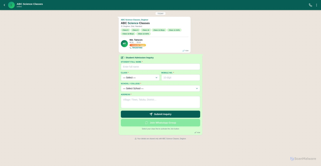 Security scan screenshot of https://thin-beige-u7rjygwcow-hijpjr4wpn.edgeone.app/