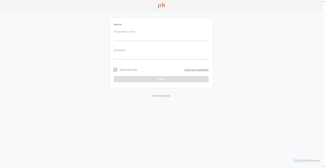 Security scan screenshot of https://www.srh.ovh