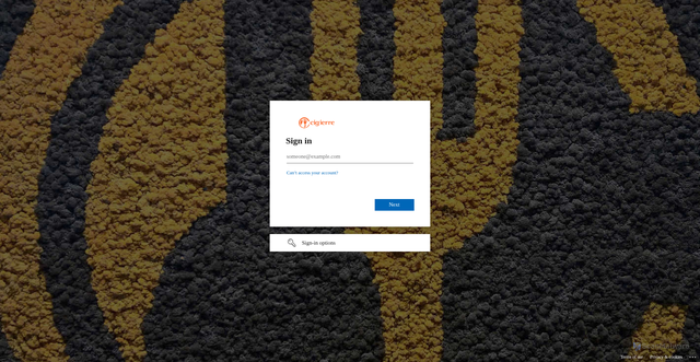 Security scan screenshot of https://portalelocalidev.cigierre.com/