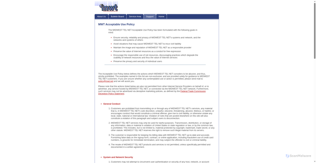 Security scan screenshot of https://mwt.net