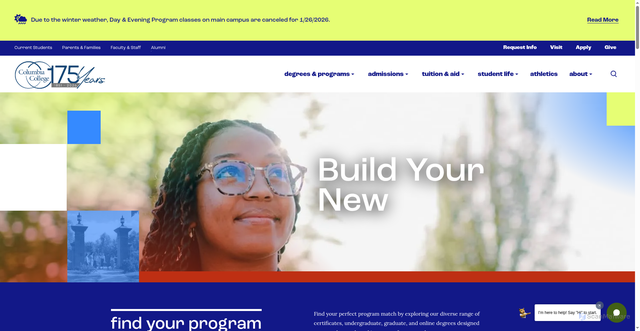 Security scan screenshot of https://ccis.edu