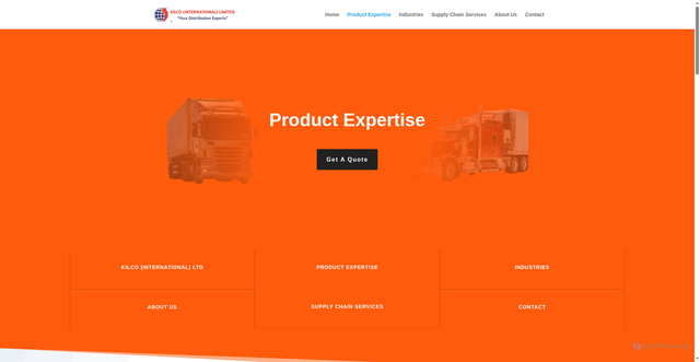 Security scan screenshot of https://kilcoltd.com/product-expertise/