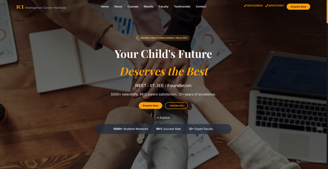 Security scan screenshot of https://intelligencecareers-d8kv7l4699.edgeone.app/