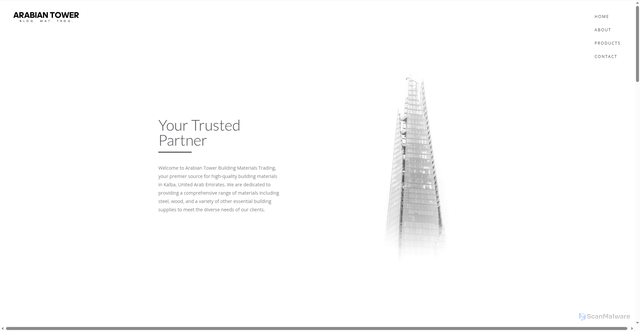 Security scan screenshot of https://arabian-static.pages.dev/
