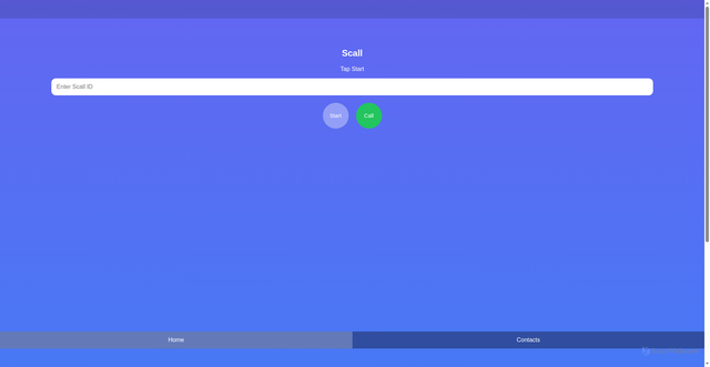 Security scan screenshot of https://scall-paiw2sn25v.edgeone.app/