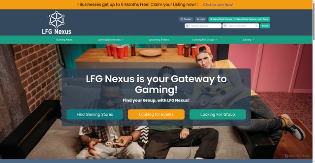 Security scan screenshot of https://www.lfgnexus.com/