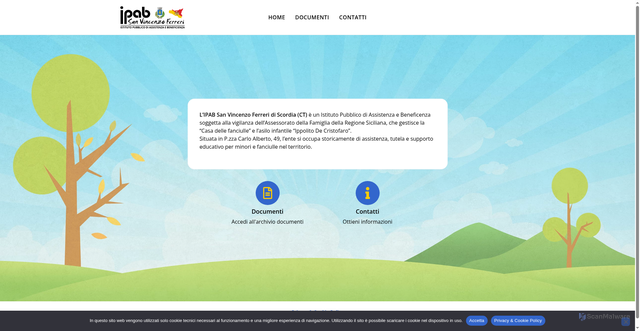 Security scan screenshot of https://ipabsvferreriscordia.it/