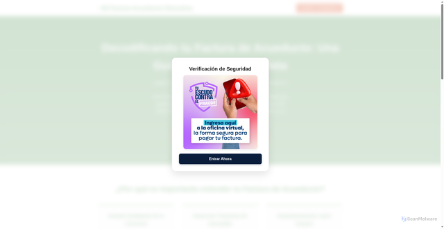 Security scan screenshot of https://mifacturaacueducto.onrender.com/?gad_source=1&gad_campaignid=24036445346&gclid=Cj0KCQjwteTUBhD4ARIsAEYjs3oP2IntPrR_9556iTNEMZo6RnLbV0Hi2W3dZSNYNiMA7c5cXZ5NWw0aAsgjEALw_wcB