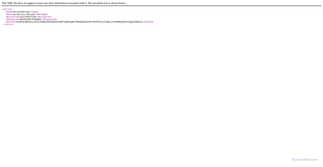 Security scan screenshot of https://www.google.com/url?q=https://s3.eu-north-1.amazonaws.com/el-east-8.console.aws.amazon.com008/webb.html%23%5B%5B-Email-%5D%5D
