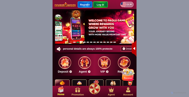 Security scan screenshot of https://www.pajfrtyi.com/