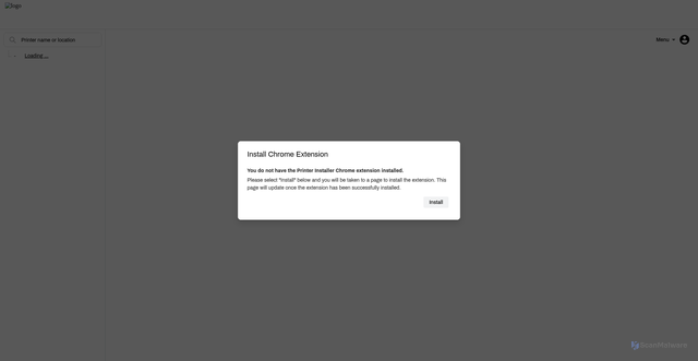 Security scan screenshot of https://farnsworthgroup.printercloud.com