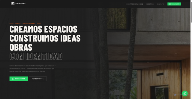 Security scan screenshot of https://grupoidentidad.com.ar/