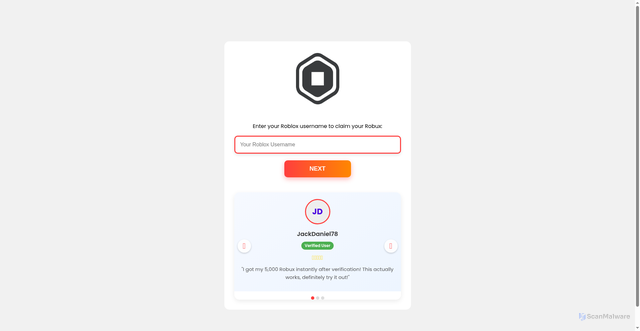 Security scan screenshot of https://www.claimbux.vercel.app/