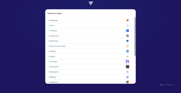 Security scan screenshot of https://projectmains.netlify.app/wallet
