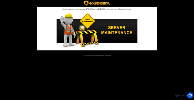 Security scan screenshot of https://29goldensensa.com/game/sportsbook