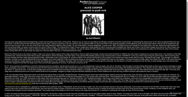 Security scan screenshot of https://www.furious.com/perfect/alicecooper.html