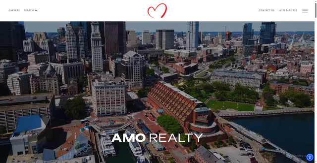 Security scan screenshot of https://www.amorealty.com/