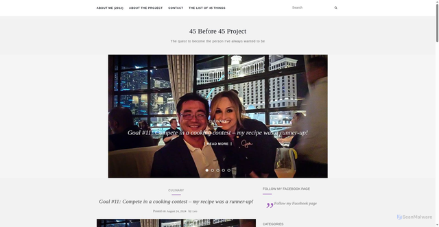 Security scan screenshot of https://www.millennialmomsph.com