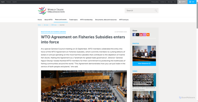 Security scan screenshot of https://fds-16-fcblz-151543-vb50d.pages.dev/english/news_e/news25_e/fish_15sep25_e.htm