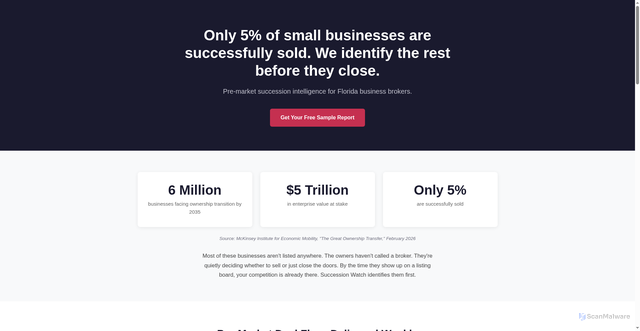 Security scan screenshot of https://successionwatch.pages.dev/