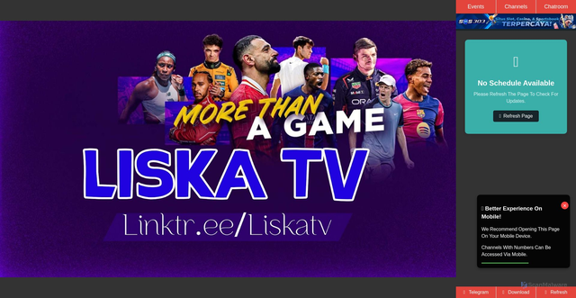 Security scan screenshot of http://liskatv.pages.dev/