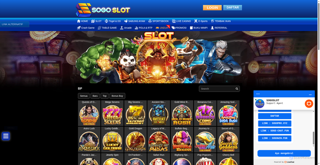 Security scan screenshot of https://sogovip.site/desktop/game/slot/bp