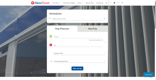 Security scan screenshot of https://www.metrotransit.org