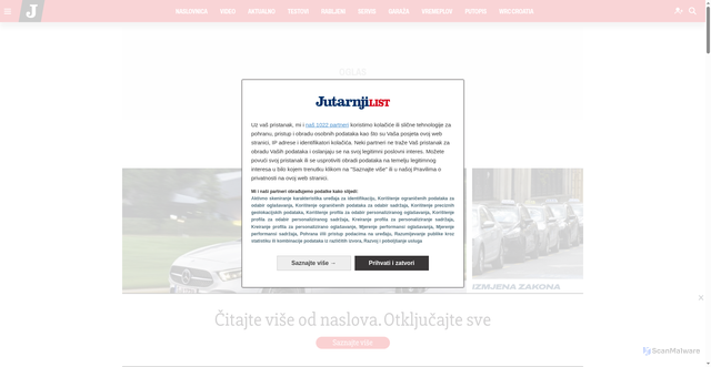 Security scan screenshot of https://www.jutarnji.hr/tag/hector-bello