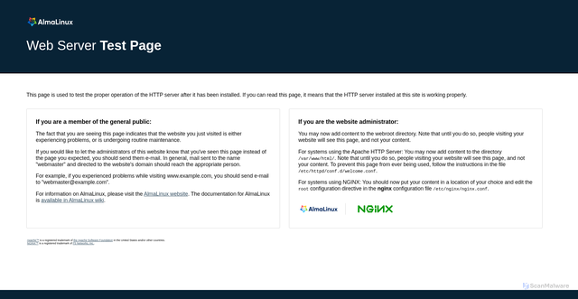 Security scan screenshot of https://mirror.grid.uchicago.edu